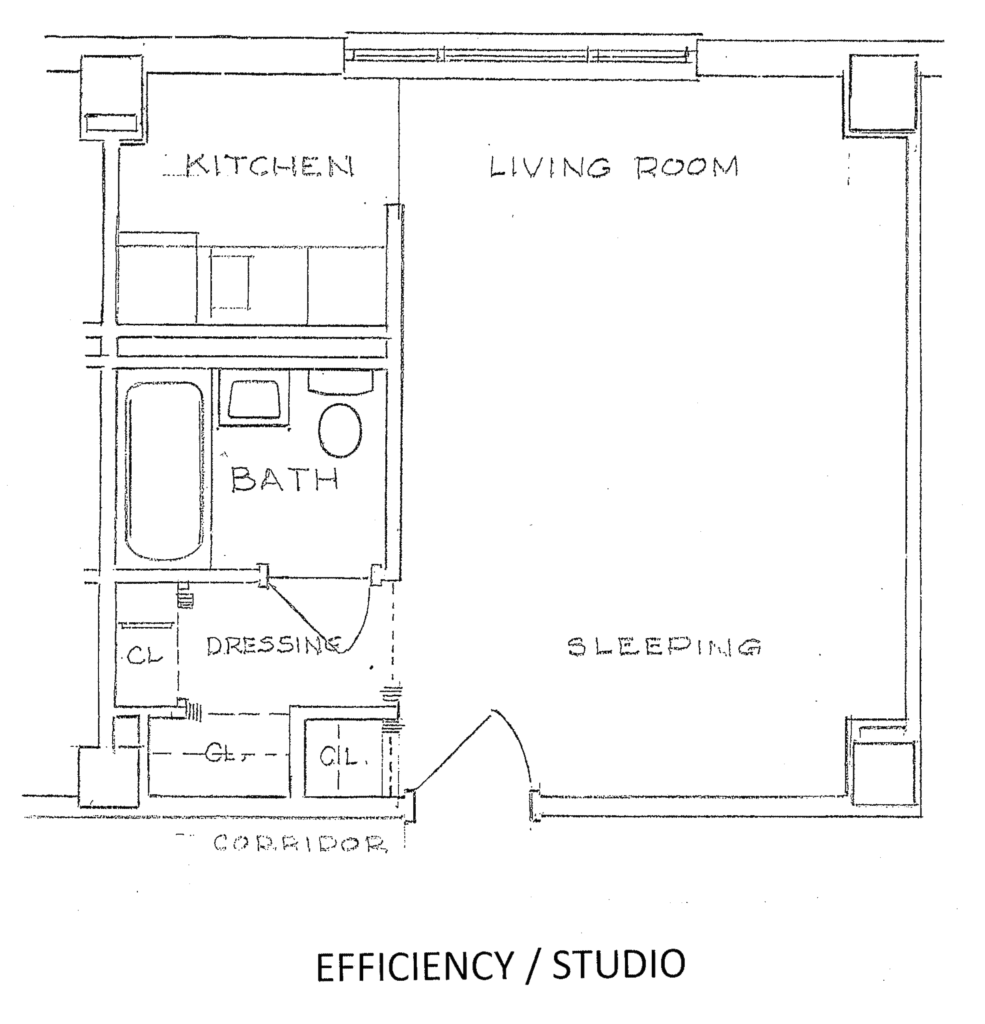 Floor Plans St. Mary’s Roland View Towers