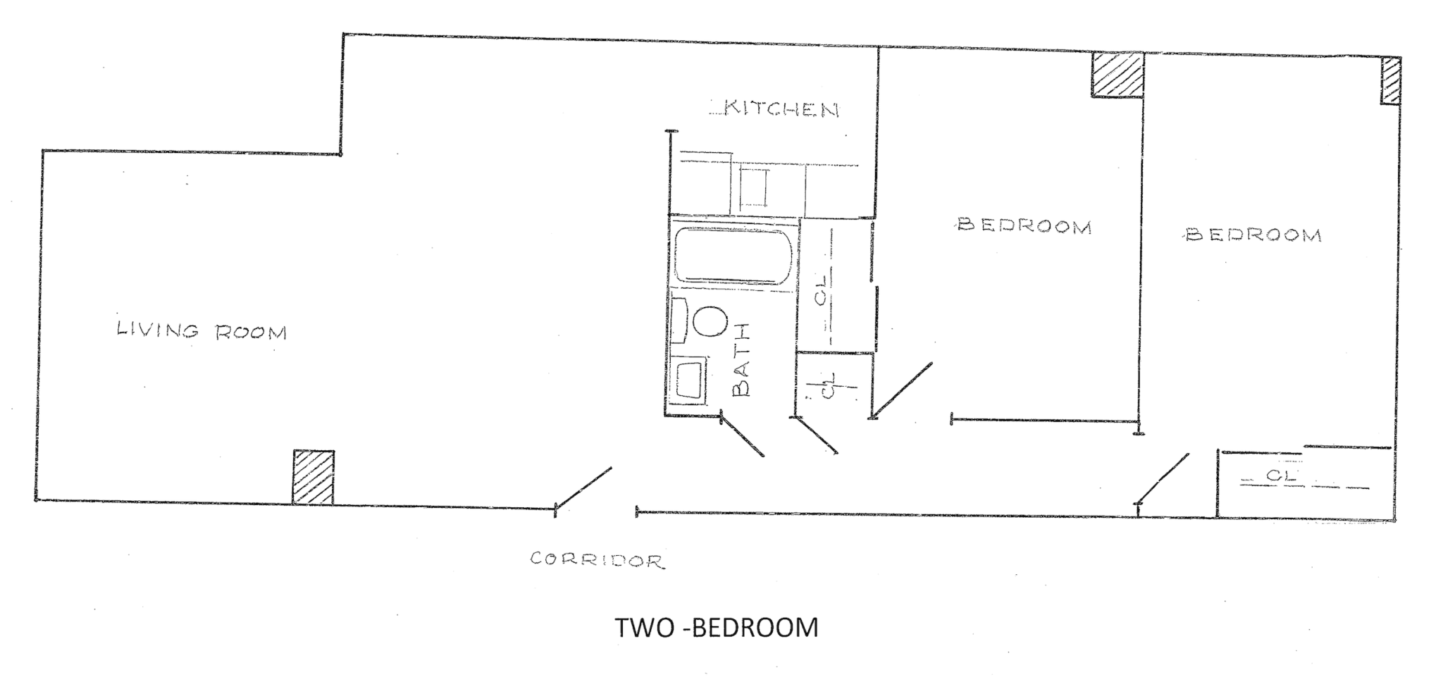 Floor Plans St. Mary’s Roland View Towers